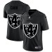 Men's Oakland Raiders #4 Derek Carr Black Nike Black Shadow Edition Limited Stitched Jersey