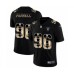 Men's Oakland Raiders #96 Clelin Ferrell Black Statue of Liberty Limited Football Stitched Jersey