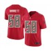 Men's Tampa Bay Buccaneers #58 Shaquil Barrett Limited Red Rush Vapor Untouchable Football Jersey