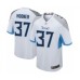 Men's Tennessee Titans #37 Amani Hooker Game White Football Jersey