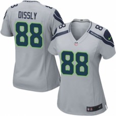 Men's Nike Seattle Seahawks #88 Will Dissly Limited Black 2016 Salute to Service NFL Jersey