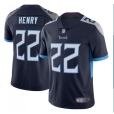 Men's Nike Tennessee Titans #22 Derrick Henry Navy Blue Alternate Vapor Untouchable Limited Stitched Jersey