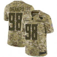 Men's Nike Tennessee Titans #98 Brian Orakpo Limited Camo 2018 Salute to Service NFL Jersey