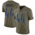 Men's Nike Tennessee Titans #44 Kamalei Correa Limited Olive 2017 Salute to Service NFL Jersey