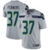 Men's Nike Seattle Seahawks #37 Tre Flowers Grey Alternate Vapor Untouchable Limited Player NFL Jersey