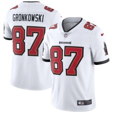 Men's Tampa Bay Buccaneers #87 Rob Gronkowski Nike White Vapor Limited Stitched Jersey.webp