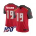 Men's Tampa Bay Buccaneers #19 Breshad Perriman Red Team Color Vapor Untouchable Limited Player 100th Season Football Stitched Jersey