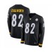 Men's Nike Pittsburgh Steelers #82 John Stallworth Limited Black Therma Long Sleeve NFL Jersey