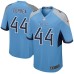 Men's Nike Tennessee Titans #44 Kamalei Correa Game Light Blue Alternate NFL Jersey