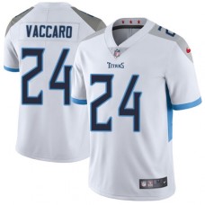 Men's Nike Tennessee Titans #24 Kenny Vaccaro White Vapor Untouchable Limited Player NFL Jersey