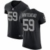 Men's Nike Oakland Raiders #59 Tahir Whitehead Black Team Color Vapor Untouchable Elite Player NFL Jersey