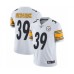 Men's Pittsburgh Steelers #39 Minkah Fitzpatrick White Vapor Untouchable Limited Player Football Jersey