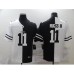 Men's Oakland Raiders #11 Henry Ruggs III Black White Limited Split Fashion Football Stitched Jersey