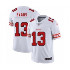 Men's Tampa Bay Buccaneers #13 Mike Evans White Team Logo Fashion Limited Football Stitched Jersey