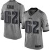 Men's Nike Philadelphia Eagles #62 Jason Kelce Limited Gray Gridiron NFL Jersey