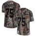 Men's Nike Philadelphia Eagles #75 Josh Sweat Camo Rush Realtree Limited NFL Jersey