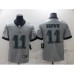 Men's Philadelphia Eagles #11 A. J. Brown Gray Vapor Untouchable Limited Stitched Jersey