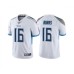 Men's Tennessee Titans #16 Treylon Burks White Vapor Untouchable Stitched Jersey