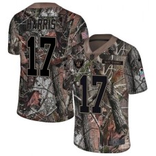 Men's Nike Oakland Raiders #17 Dwayne Harris Limited Camo Rush Realtree NFL Jersey