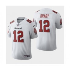 Men's Tampa Bay Buccaneers #12 Tom Brady White 2020 Vapor Limited Stitched Jersey