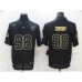 Men's Oakland Raiders #98 Maxx Crosby Black Nike 2020 Salute To Service Limited Stitched Jersey