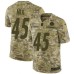 Men's Nike Pittsburgh Steelers #45 Roosevelt Nix Limited Camo 2018 Salute to Service NFL Jersey