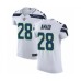 Men's Seattle Seahawks #28 Ugo Amadi White Vapor Untouchable Elite Player Football Jersey