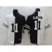 Men's Pittsburgh Steelers #11 Chase Claypool Black White Limited Split Fashion Football Stitched Jersey