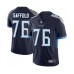 Men's Tennessee Titans #76 Rodger Saffold Navy Blue Team Color Vapor Untouchable Limited Player Football Jersey