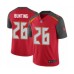 Men's Tampa Bay Buccaneers #26 Sean Bunting Red Team Color Vapor Untouchable Limited Player Football Jersey