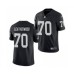 Men's Oakland Raiders #70 Alex Leatherwood 2021 Football Draft Black Vapor Untouchable Limited Stitched Jersey