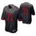 San Francisco 49ers #71 Trent Williams Black Game Jersey