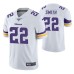 Men Minnesota Vikings Harrison Smith White 100th Season Vapor Limited Jersey