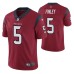 Ryan Finley NO. 5 Vapor Limited Red Houston Texans Jersey