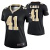 Women Alvin Kamara #41 New Orleans Saints Black Legend Jersey