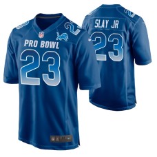 Men NFC Detroit Lions Darius Slay 2019 Pro Bowl Nike Game Jersey Royal