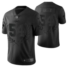 New Orleans Saints #54 Chase Hansen limited edition Black collection Jersey