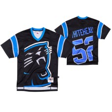 Carolina Panthers #52 Tahir Whitehead Big Face Black Jersey