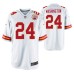 Kansas City Chiefs DeAndre Washington Game #24 White Jersey