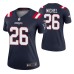 Women Sony Michel #26 New England Patriots White Legend Jersey