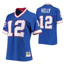 Women Buffalo Bills Jim Kelly 1990 Legacy Replica Royal Jersey