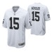 Las Vegas Raiders Nelson Agholor Game #15 White Jersey