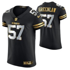 San Francisco 49ers Dre Greenlaw #57 Golden Edition Black Elite Jersey