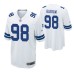 Dallas Cowboys #98 Tarell Basham White Game Jersey