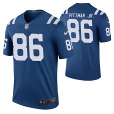 Michael Pittman Jr. Indianapolis Colts Blue 2020 NFL Draft Color Rush Legend Jersey