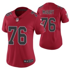 Atlanta Falcons Kaleb McGary Red Color Rush Limited Jersey