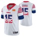 Kansas City Chiefs Patrick Mahomes White Independence Day Vapor Limited Jersey