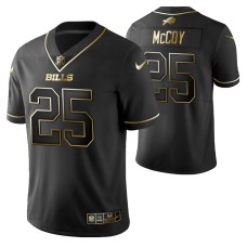 Men Buffalo Bills LeSean McCoy Black Golden Edition Vapor Untouchable Limited Jersey