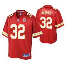 Kansas City Chiefs #32 Tyrann Mathieu Pro Line Men Jersey Red