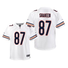 Youth Chicago Bears #87 Adam Shaheen White Nike Team Color Game Jersey